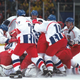 The Czech hockey team at the 1998 Nagano Olympics